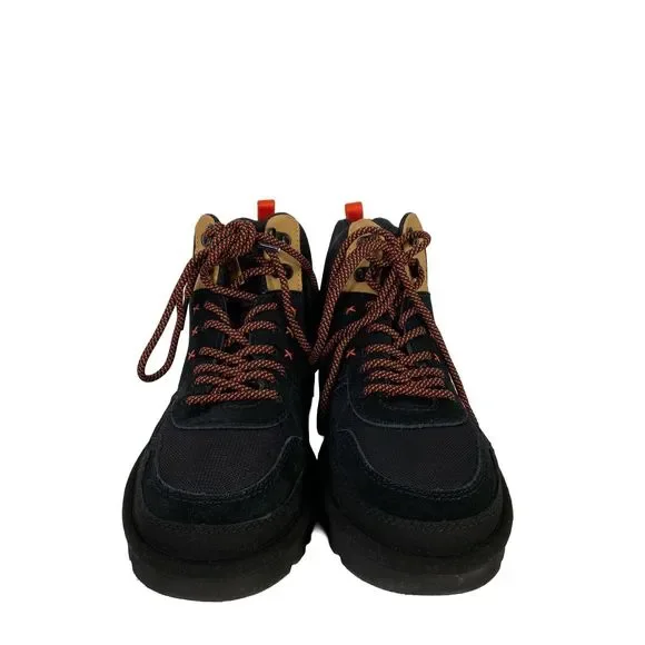 UGG Women's Black Highland Hi Heritage 1120096 Lace Up Sneakers - 7.5 - Picture 2 of 8